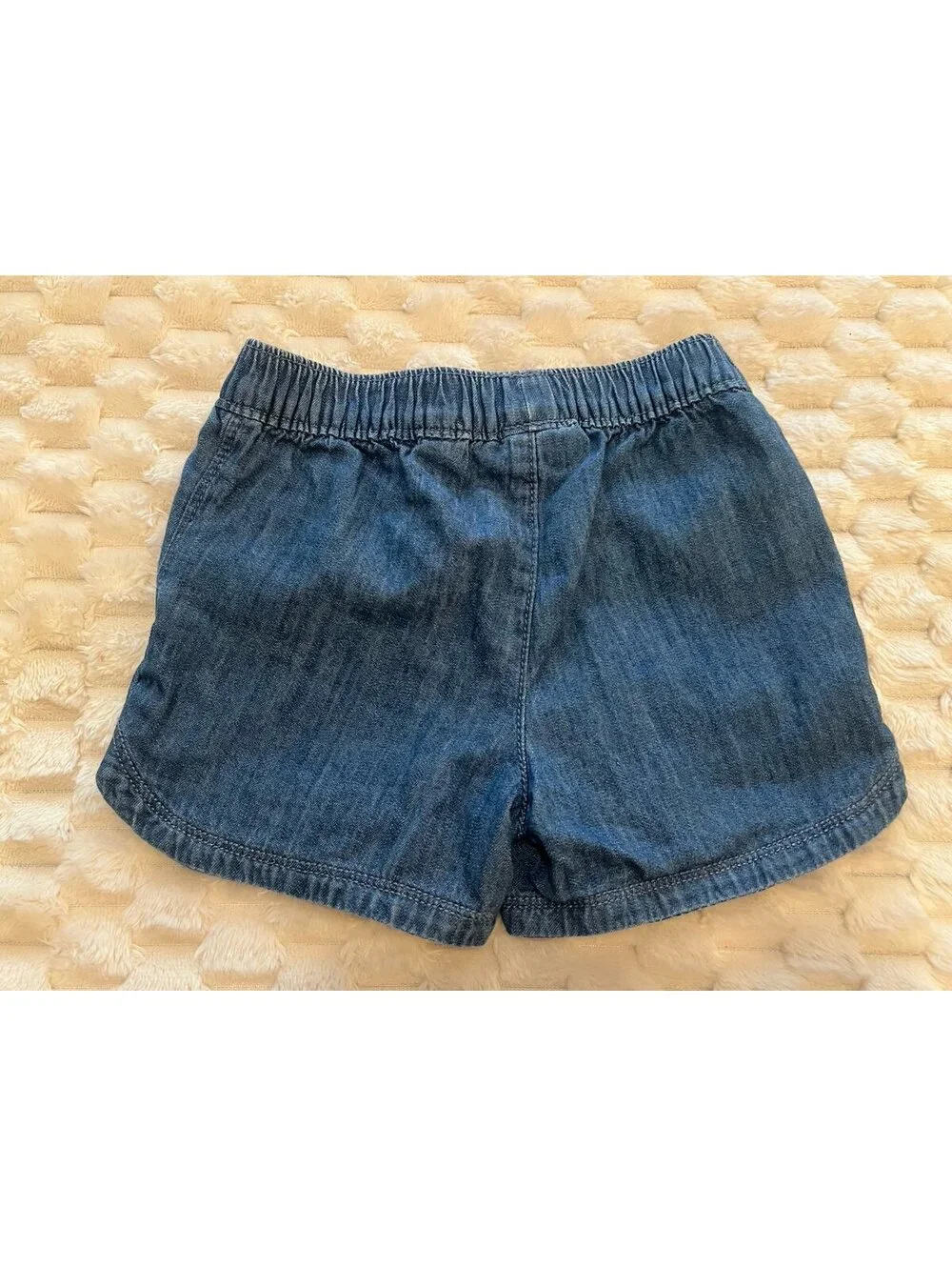 TCP Toddler Girl 2-pk Jean Shorts / Denim Joggers (Light Wash & Dark Wash) (3T)